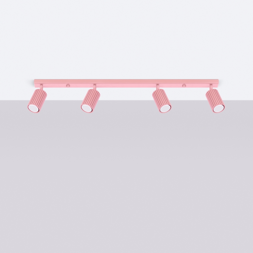 Brilagi - LED Spotlight CRESTO 4xGU10/10W/230V pink