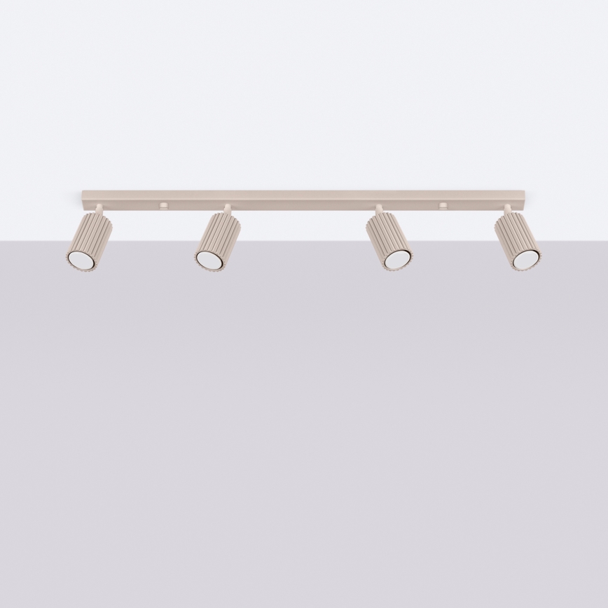 Brilagi - LED spotlight CRESTO 4xGU10/10W/230V taupe