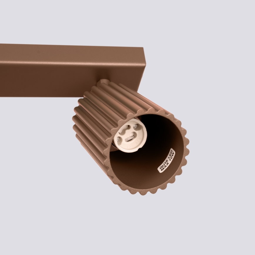 Brilagi - LED Spotlight CRESTO 6xGU10/10W/230V brown