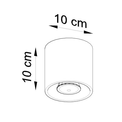 Brilagi -  LED Spotlight FRIDA 1xGU10/7W/230V black