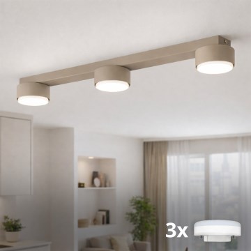 Brilagi - LED spotlight MONO 3xGX53/12W/230V beige