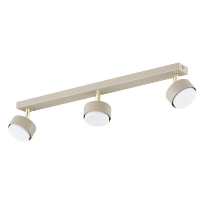 Brilagi - LED Spotlight MONO 3xGX53/12W/230V beige