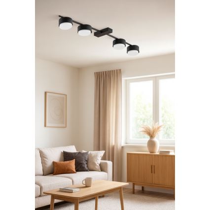 Brilagi - LED Spotlight MONO 4xGX53/12W/230V Black
