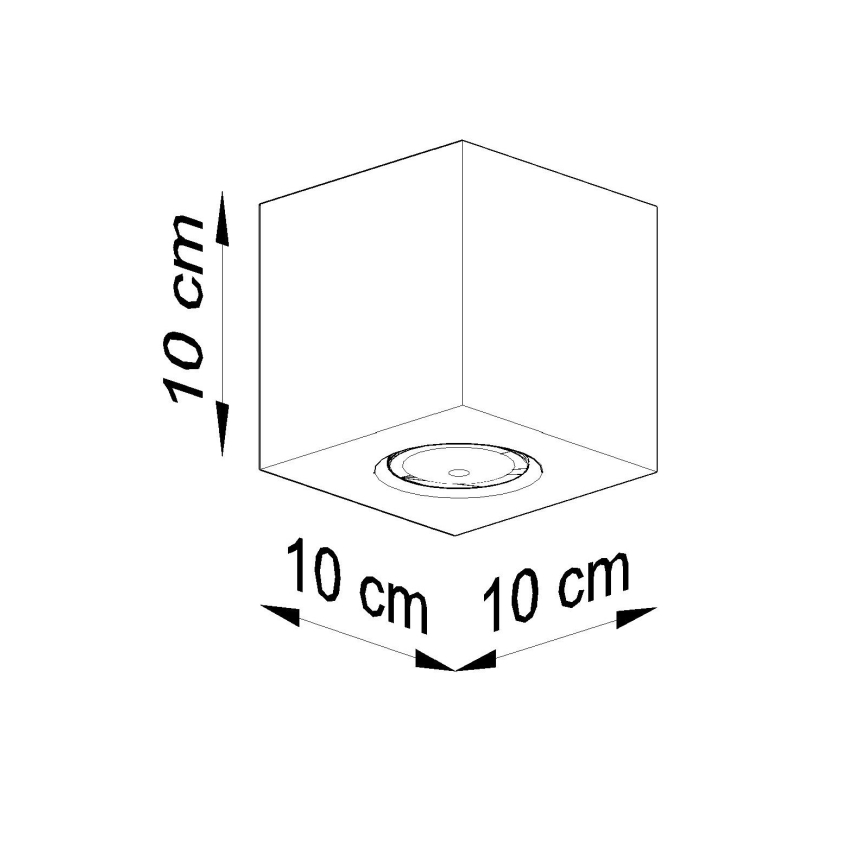 Brilagi -  LED Spotlight MURO 1xGU10/7W/230V concrete
