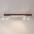 BRILAGI - LED spotlight SELE 4xGU10/30W/230V + LED/20W white/cherry decor