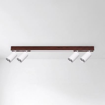 BRILAGI - LED spotlight SELE 4xGU10/30W/230V + LED/20W white/cherry decor