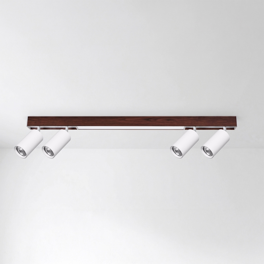 BRILAGI - LED spotlight SELE 4xGU10/30W/230V + LED/20W white/cherry decor