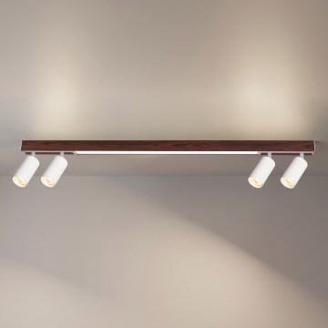 BRILAGI - LED spotlight SELE 4xGU10/30W/230V + LED/25W white/oak decor