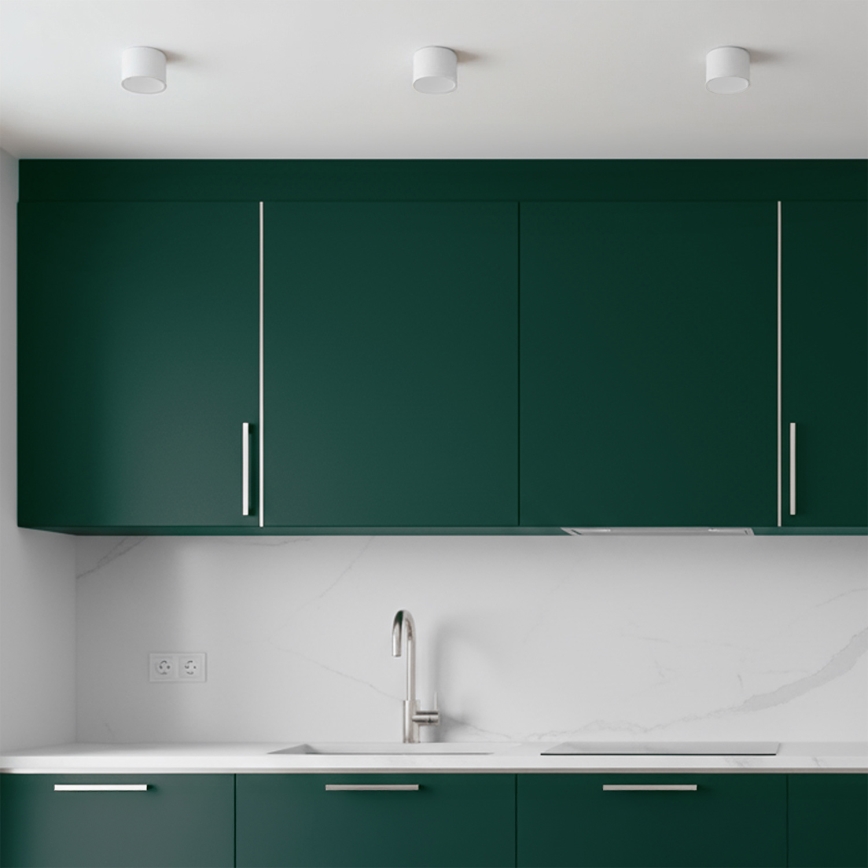 Brilagi - LED Spotlight SMOOTH 1xGX53/15W/230V White