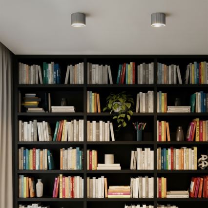 Brilagi - LED Spotlight STRIPY 1xGX53/15W/230V silver