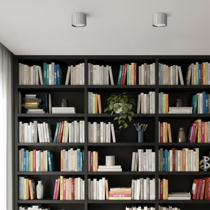 Brilagi - LED Spotlight STRIPY 1xGX53/15W/230V silver