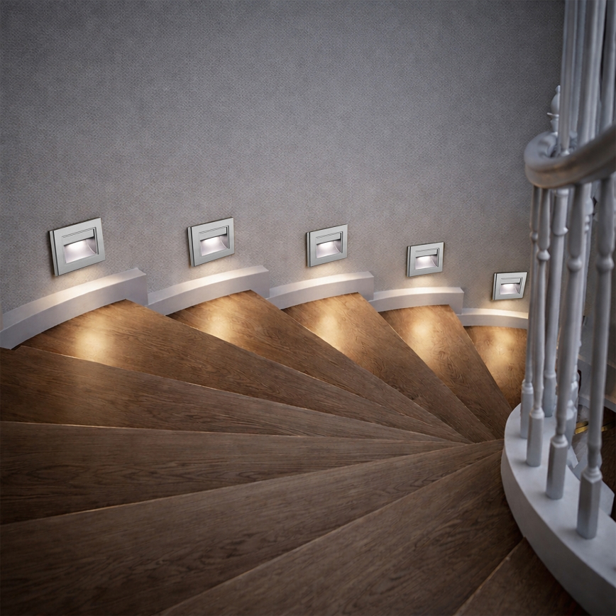 Brilagi - LED Stair Light STEP LIGHT LED/1.5W/230V IP44 anthracite