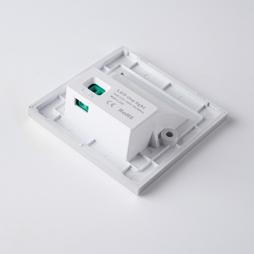 Brilagi - LED Stair Light STEP LIGHT LED/1.5W/230V IP44 Silver