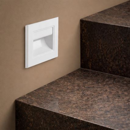 Brilagi - LED Stair Light STEP LIGHT LED/1,5W/230V IP44 White