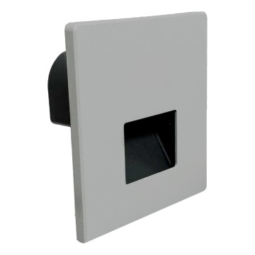 Brilagi - LED Staircase Light JACK LED/3W/230V 3000/4000/6500K IP65 gray
