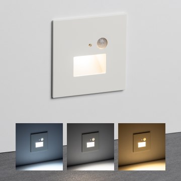 Brilagi - LED Staircase light with a motion sensor JACK LED/1,5W/230V 3000K/4000K/6500K white