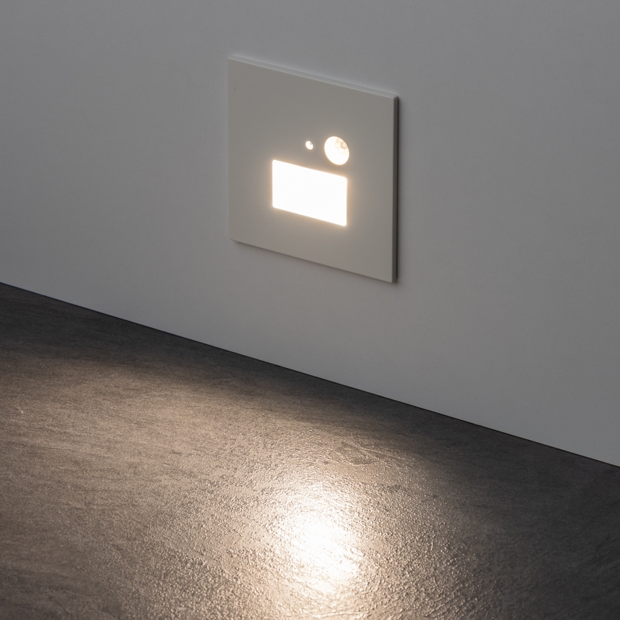 Brilagi - LED Staircase Light with Motion and Twilight Sensor JACK LED/1,5W/230V 3000/4000/6500K white