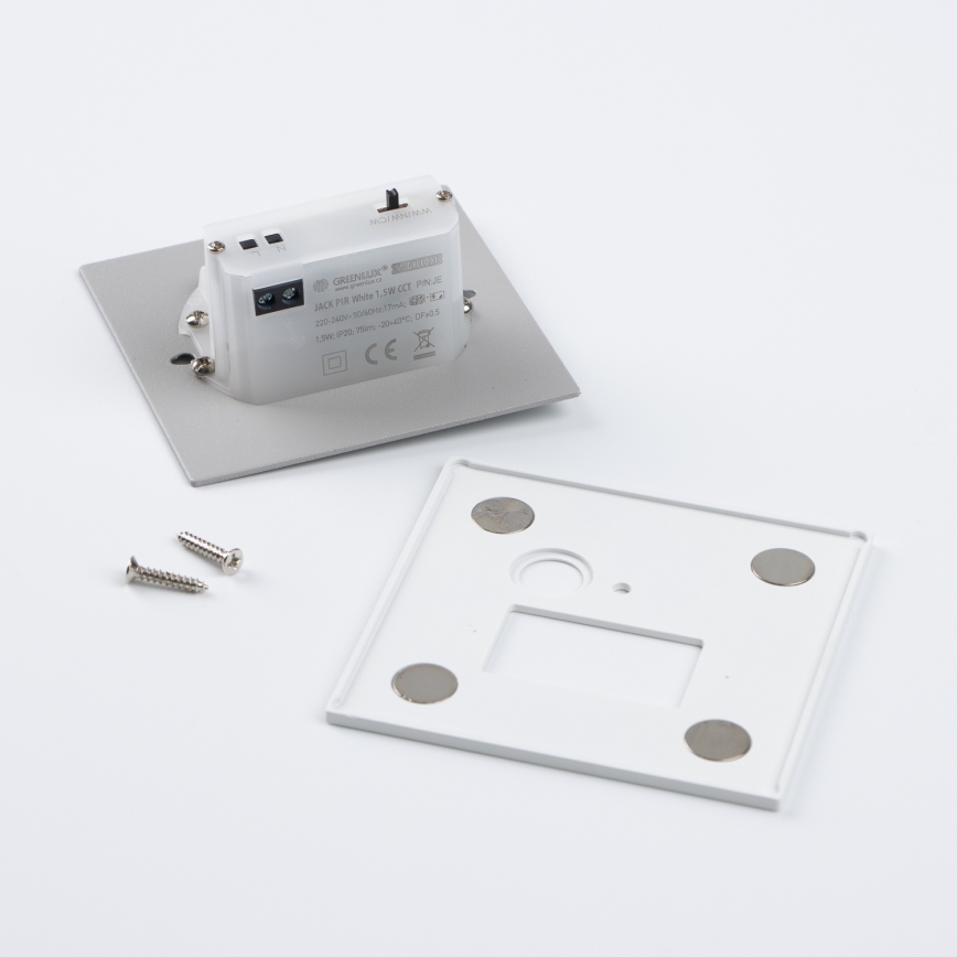 Brilagi - LED Staircase Light with Motion and Twilight Sensor JACK LED/1,5W/230V 3000/4000/6500K white