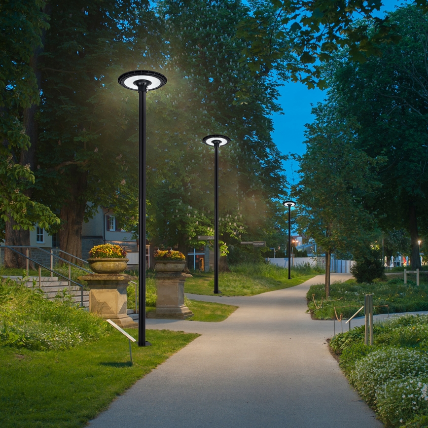 Brilagi - LED Street lamp URBANSPARK LED/120W/230V black IP65