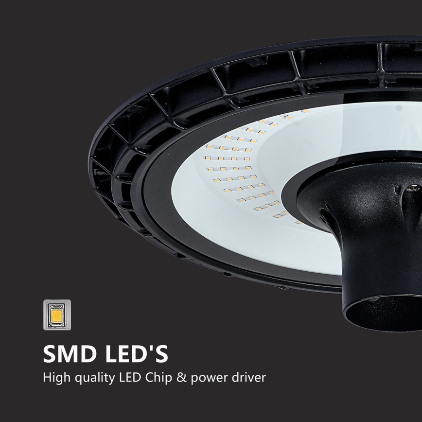 Brilagi - LED Street lamp URBANSPARK LED/120W/230V black IP65