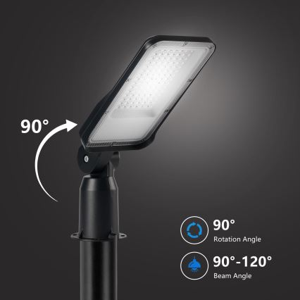Brilagi - LED Street Light URBANLIGHT LED/50W/230V Black IP65