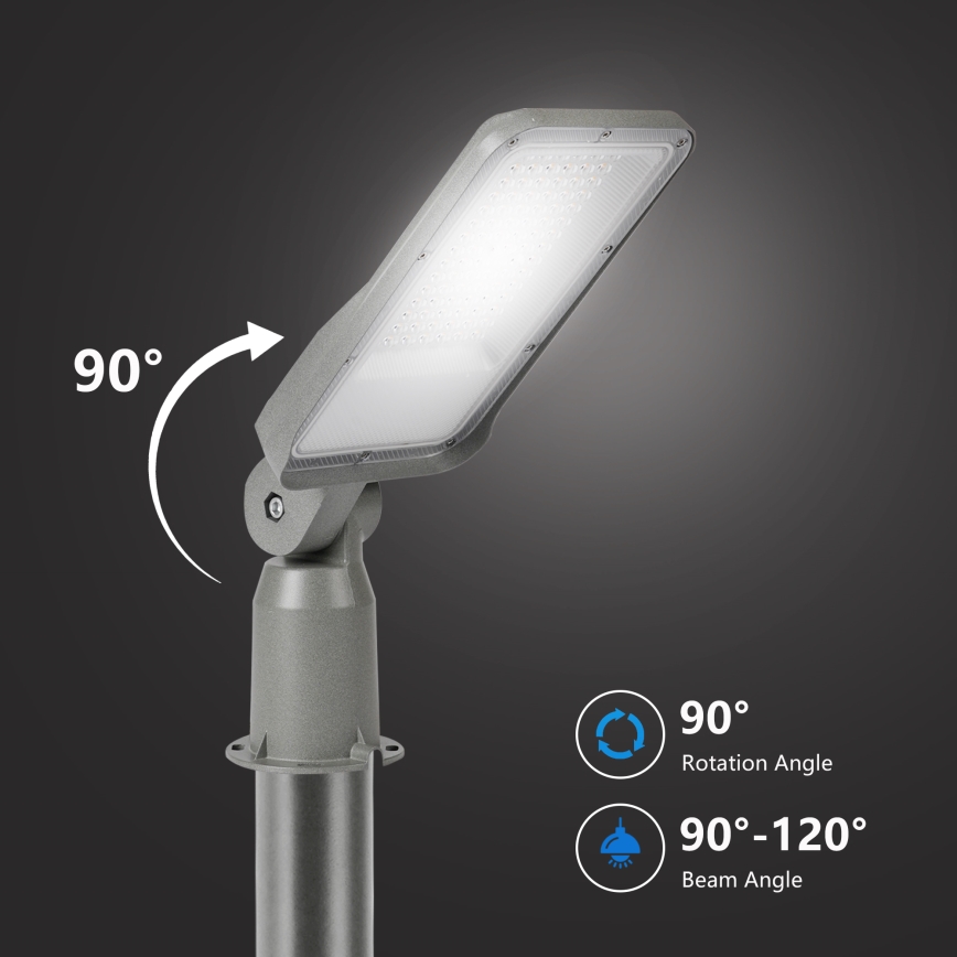 Brilagi - LED Street Light URBANLIGHT LED/50W/230V grey IP65