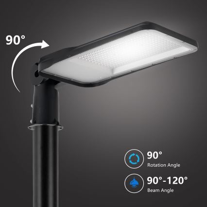 Brilagi - LED Streetlight URBANLIGHT LED/200W/230V black IP65