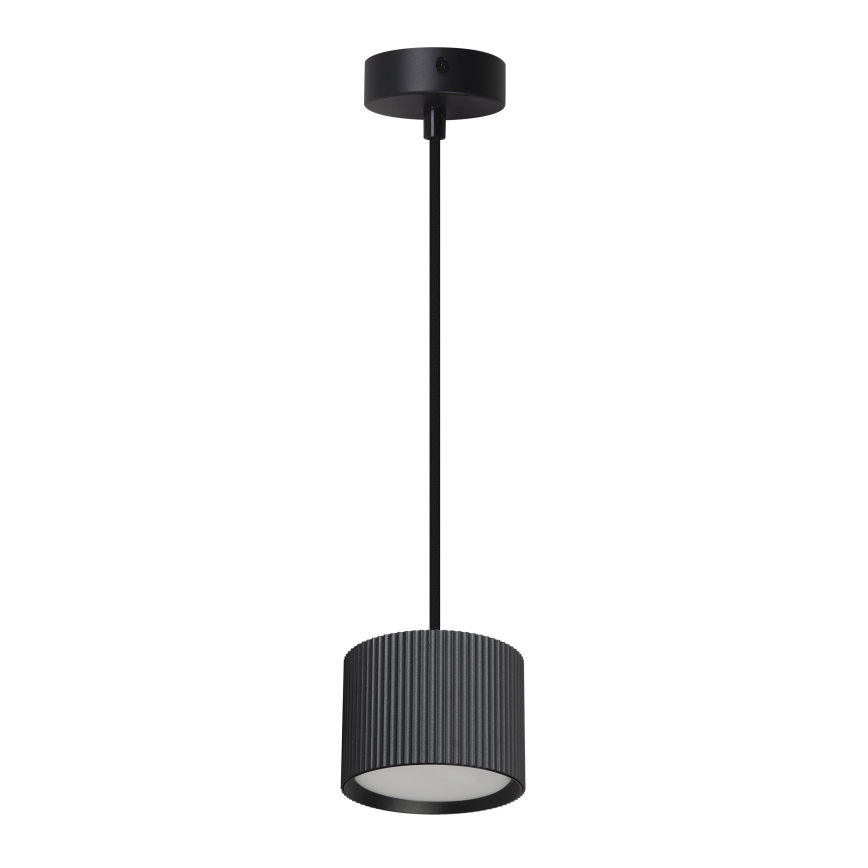Brilagi - LED STRIPY Cable-hung Pendant 1xGX53/15W/230V Black