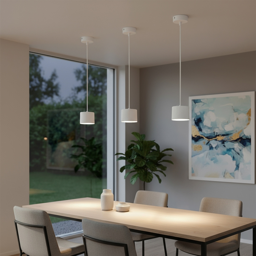 BRILAGI - LED STRIPY Cable Pendant Light 1x GX53/15W/230V pr. 82 mm White