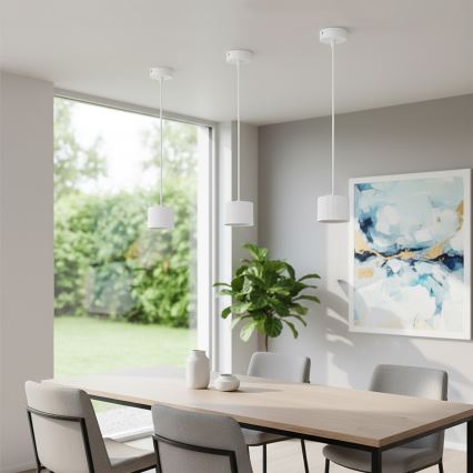 Brilagi - LED STRIPY Cable Pendant Light 1x GX53/15W/230V White