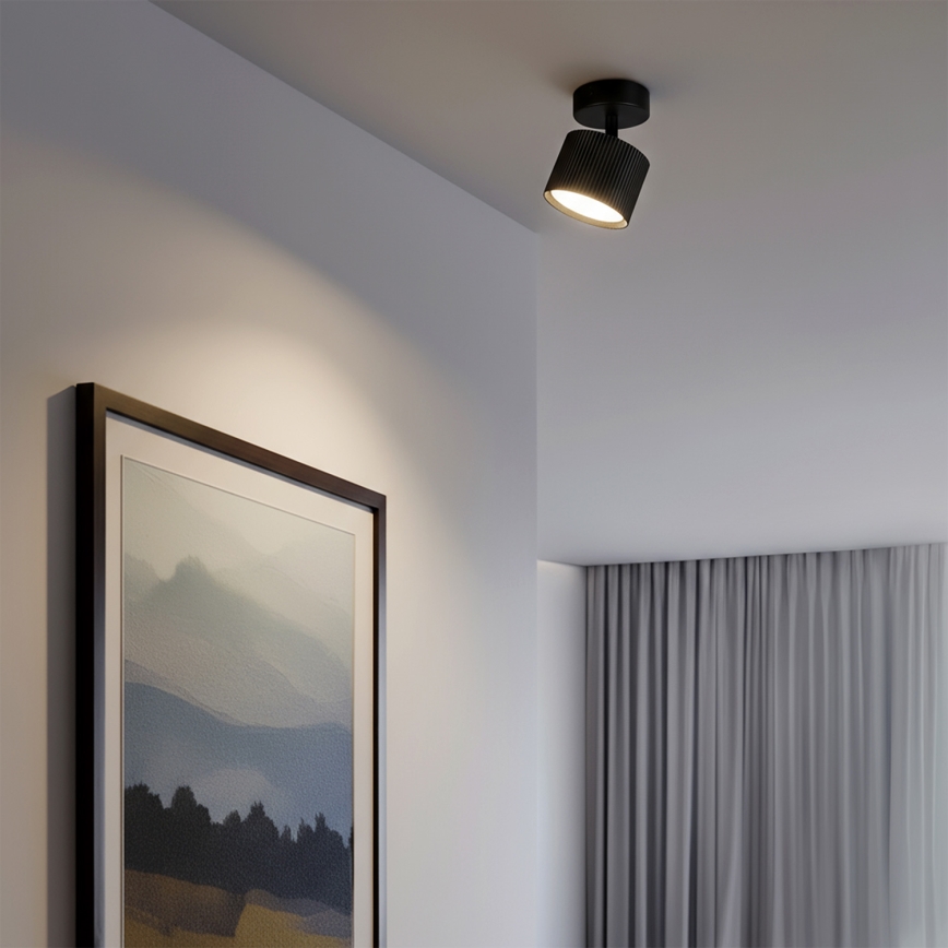 BRILAGI - LED STRIPY Spot Light 1xGX53/15W/230V pr. 82 mm Black