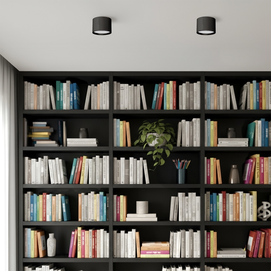 Brilagi - LED STRIPY Spotlight 1xGX53/15W/230V Black