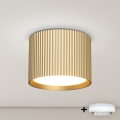 Brilagi - LED STRIPY Spotlight 1xGX53/15W/230V, Gold finish