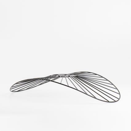 Brilagi - LED Surface-Mount Ceiling Light CERIA WIRE 1xE27/40W/230V 40x56 cm Black/Oak