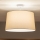 Brilagi - LED Surface-Mount Chandelier CERIA 1xE27/60W/230V Ø 45 cm White/Beige