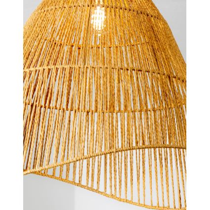 Brilagi - LED Surface-Mounted Ceiling Chandelier CERIA BOHO 1xE27/40W/230V Ø 70 cm brown