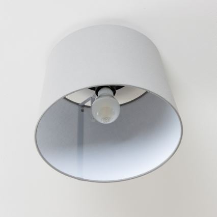Brilagi - LED Surface-mounted ceiling light CERIA 1xE27/40W/230V Ø 30 cm grey