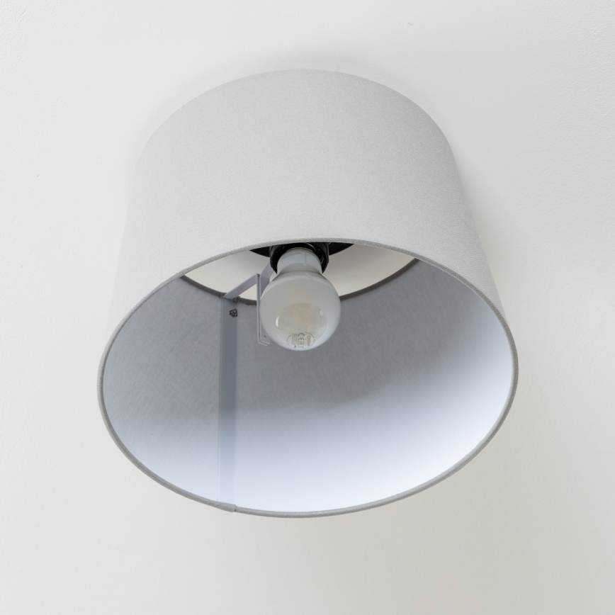Brilagi - LED Surface-mounted ceiling light CERIA 1xE27/40W/230V Ø 30 cm grey