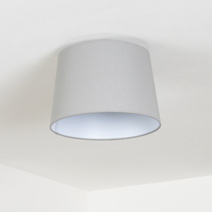 Brilagi - LED Surface-mounted Ceiling Light CERIA 1xE27/40W/230V Ø 30 cm grey