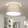 Brilagi - LED Surface-Mounted Ceiling Light CERIA 1xE27/40W/230V Ø 45 cm grey
