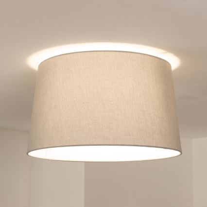 Brilagi - LED Surface-Mounted Ceiling Light CERIA 1xE27/40W/230V Ø 45 cm grey
