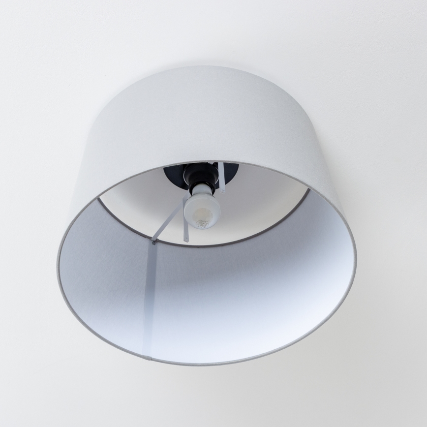 Brilagi - LED Surface-Mounted Ceiling Light CERIA 1xE27/40W/230V Ø 45 cm grey