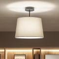 Brilagi - LED Surface-Mounted Ceiling Light CERIA 1xE27/60W/230V Ø 30 cm black/grey