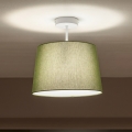 Brilagi - LED Surface-Mounted Ceiling Light CERIA 1xE27/60W/230V Ø 30 cm white/green