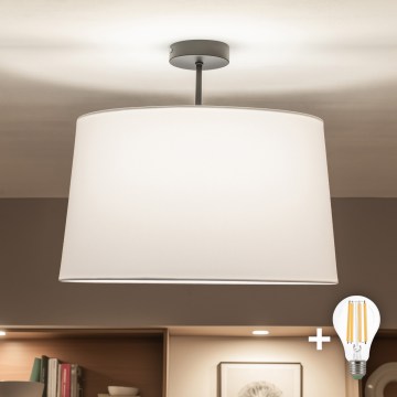 Brilagi - LED Surface-mounted Ceiling Light CERIA 1xE27/60W/230V, Ø 45 cm, black/white