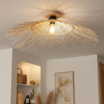 Brilagi - LED Surface-Mounted Ceiling Light CERIA BOHO 1xE27/40W/230V, diameter 70 cm, bamboo/oak