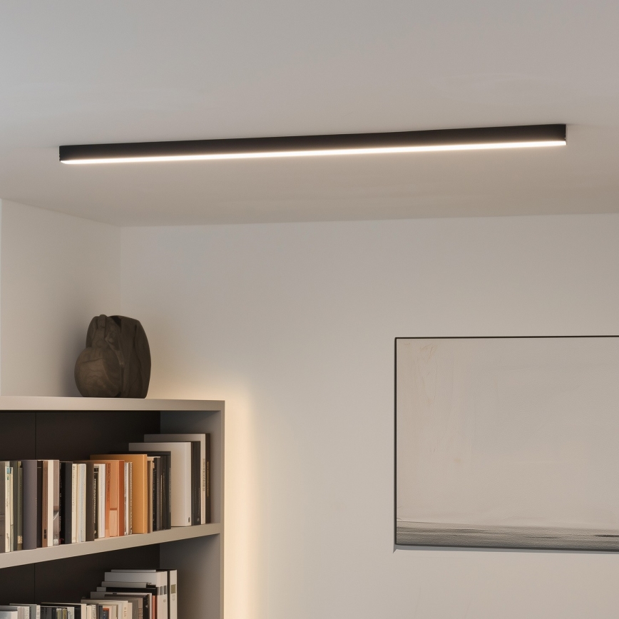 Brilagi - LED surface-mounted ceiling light FULLDAY LED/30/40/50W/230V 2700/4000/6000K 150 cm black