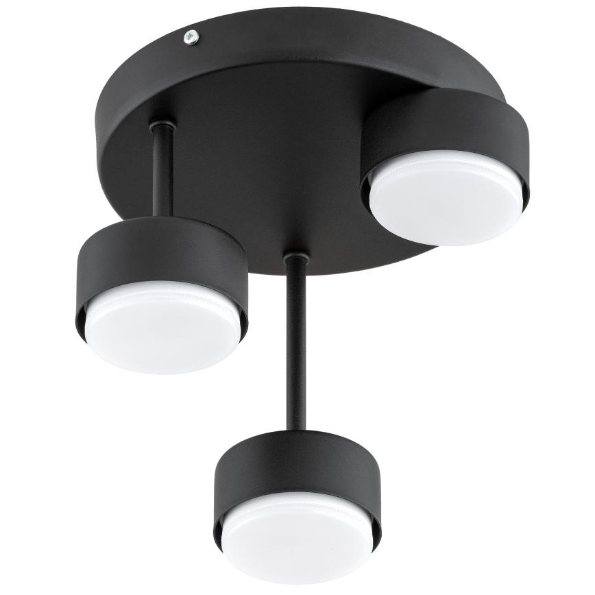BRILAGI - LED Surface-mounted ceiling light MONO 3xGX53/30W/230V Black