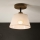 Brilagi - LED  Surface-mounted chandelier ANTHONY 1xE14/60W/230V oak walnut/beige