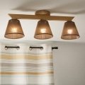 Brilagi - LED  Surface-mounted chandelier ANTHONY 3xE14/40W/230V oak/brown